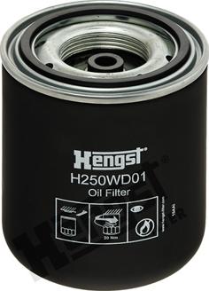 Hengst Filter H250WD01 - Масляний фільтр autozip.com.ua
