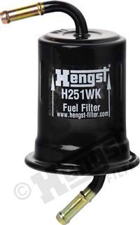 Hengst Filter H251WK - Паливний фільтр autozip.com.ua