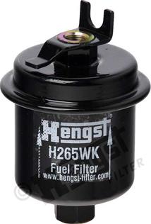 Hengst Filter H265WK - Паливний фільтр autozip.com.ua
