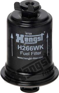 Hengst Filter H266WK - Паливний фільтр autozip.com.ua