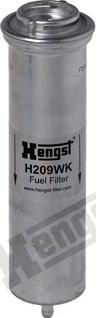 Hengst Filter H209WK - Паливний фільтр autozip.com.ua