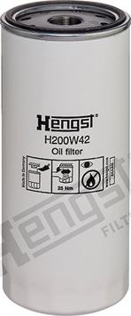 Hengst Filter H200W42 - Масляний фільтр autozip.com.ua