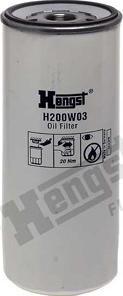 Hengst Filter H200W03 - Масляний фільтр autozip.com.ua