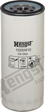 Hengst Filter H200W10 - Масляний фільтр autozip.com.ua