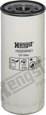 Hengst Filter H200WN01 - Масляний фільтр autozip.com.ua