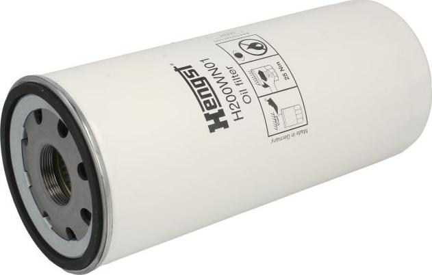 Hengst Filter H200WN01 - Масляний фільтр autozip.com.ua
