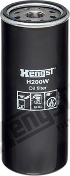 Hengst Filter H200W - Масляний фільтр autozip.com.ua