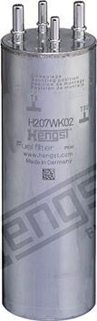 Hengst Filter H207WK02 - Паливний фільтр autozip.com.ua