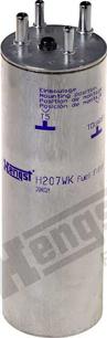 Hengst Filter H207WK - Паливний фільтр autozip.com.ua