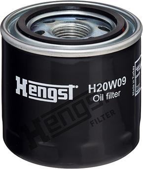 Hengst Filter H20W09 - Масляний фільтр autozip.com.ua