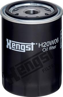 Hengst Filter H20W06 - Масляний фільтр autozip.com.ua