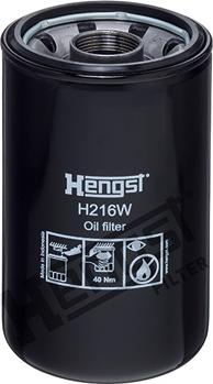 Hengst Filter H216W - Масляний фільтр autozip.com.ua