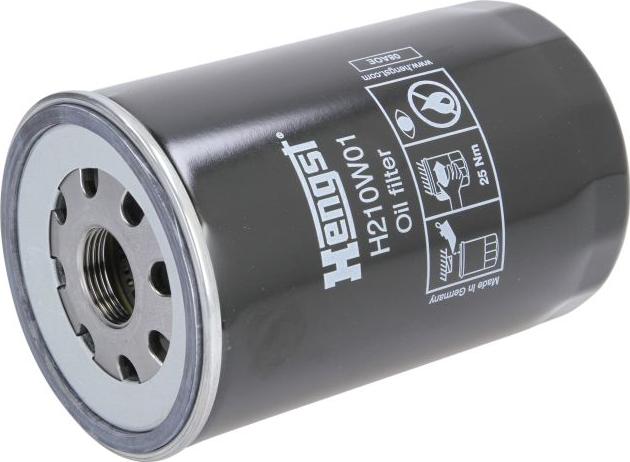 Hengst Filter H210W01 - Масляний фільтр autozip.com.ua