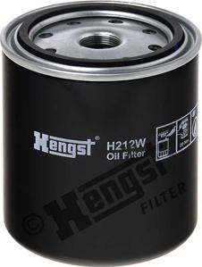 Hengst Filter H212W - Масляний фільтр autozip.com.ua