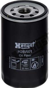 Hengst Filter H28W01 - Масляний фільтр autozip.com.ua