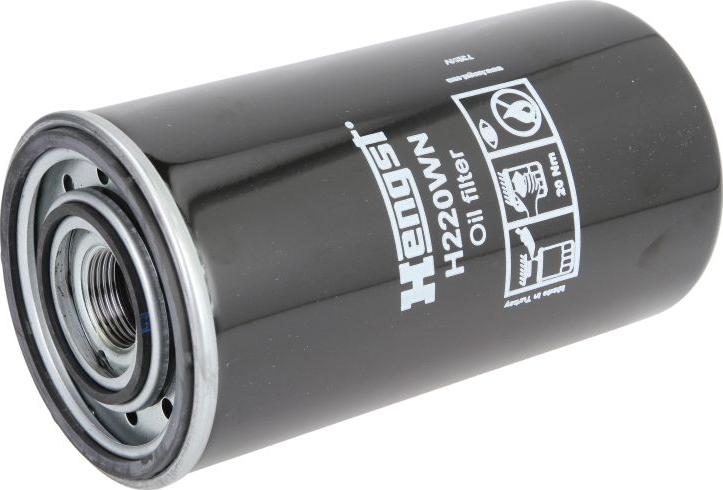 Hengst Filter H220WN - Масляний фільтр autozip.com.ua