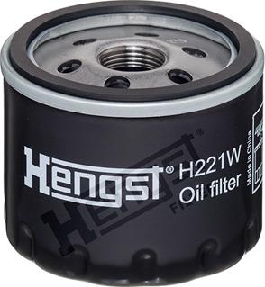 Hengst Filter H221W - Масляний фільтр autozip.com.ua