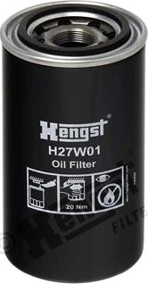 Hengst Filter H27W01 - Масляний фільтр autozip.com.ua
