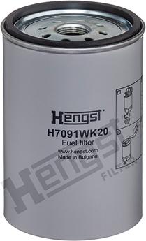 Hengst Filter H7091WK20 D677 - Паливний фільтр autozip.com.ua