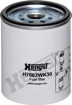 Hengst Filter H7062WK30 - Паливний фільтр autozip.com.ua