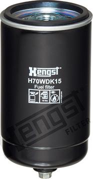 Hengst Filter H70WDK15 - Паливний фільтр autozip.com.ua