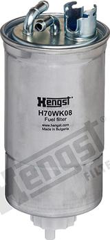 Hengst Filter H70WK08 - Паливний фільтр autozip.com.ua