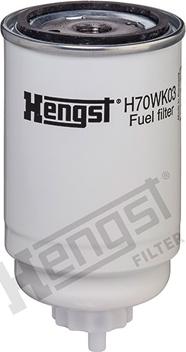 Hengst Filter H70WK03 - Паливний фільтр autozip.com.ua