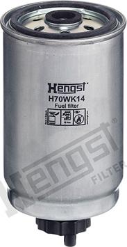Hengst Filter H70WK14 - Фильтр топливный KIA HYUNDAI пр-во Hengst autozip.com.ua
