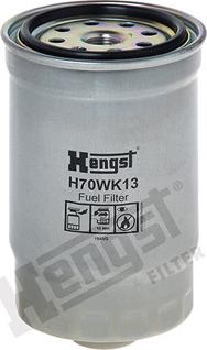 Hengst Filter H70WK13 - Фільтр палив. HYUNDAI. KIA вир-во Hengst autozip.com.ua