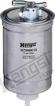 Hengst Filter H70WK12 - Паливний фільтр autozip.com.ua