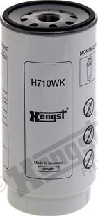 Hengst Filter H710WK - Паливний фільтр autozip.com.ua