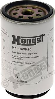 Hengst Filter H7118WK10 - Паливний фільтр autozip.com.ua