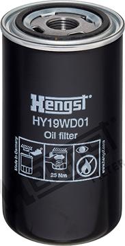 Hengst Filter HY19WD01 - Фільтр, Гідравлічна система приводу робочого устаткування autozip.com.ua