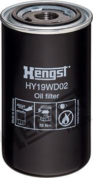 Hengst Filter HY19WD02 - Масляний фільтр autozip.com.ua
