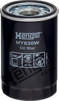 Hengst Filter HY830W - Фільтр, Гідравлічна система приводу робочого устаткування autozip.com.ua