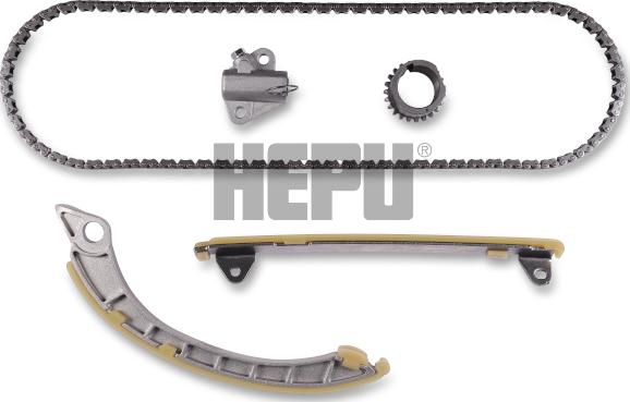 Hepu 21-0444 - Комплект ланцюга приводу распредвала autozip.com.ua