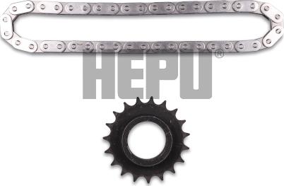 Hepu 21-0510 - Комплект ланцюга, привід масляного насоса autozip.com.ua