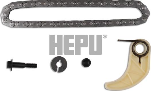 Hepu 21-0114 - Комплект ланцюга, привід масляного насоса autozip.com.ua