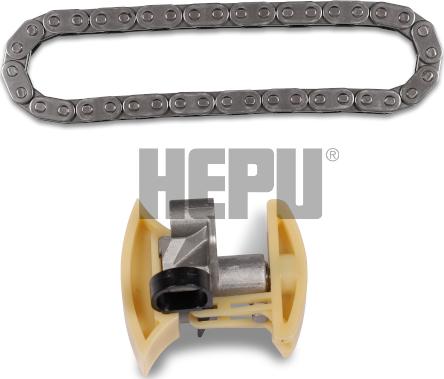 Hepu 21-0172 - Комплект ланцюга приводу распредвала autozip.com.ua