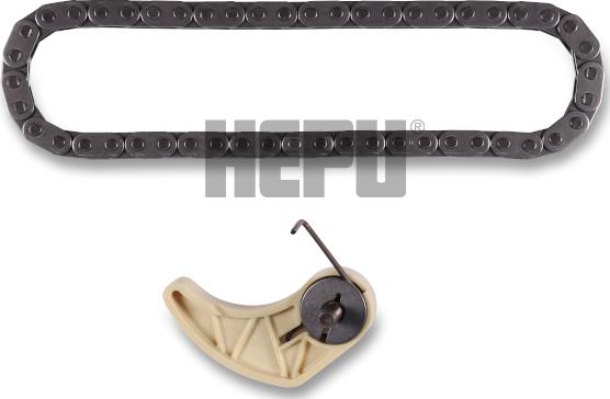 Hepu 21-0372 - Комплект ланцюга, привід масляного насоса autozip.com.ua