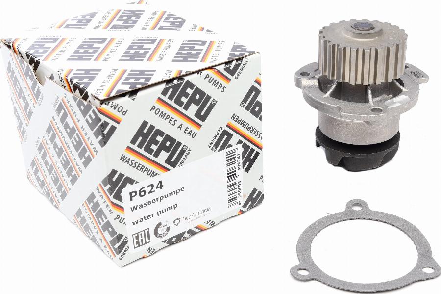 Hepu P624 - Водяний насос autozip.com.ua