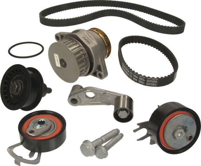 Hepu PK05580 - Водяний насос + комплект зубчатого ременя autozip.com.ua