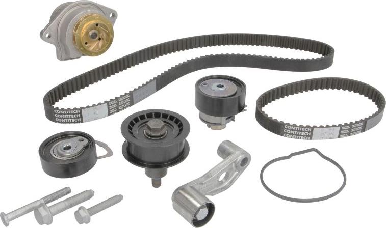 Hepu PK05570 - Водяний насос + комплект зубчатого ременя autozip.com.ua