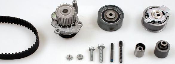 Hepu PK05691 - Водяний насос + комплект зубчатого ременя autozip.com.ua