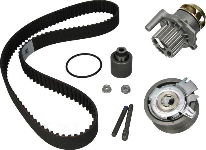Hepu PK05650 - Водяний насос + комплект зубчатого ременя autozip.com.ua