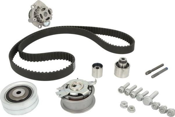 Hepu PK06621 - Водяний насос + комплект зубчатого ременя autozip.com.ua