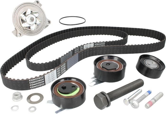 Hepu PK06160 - Водяний насос + комплект зубчатого ременя autozip.com.ua