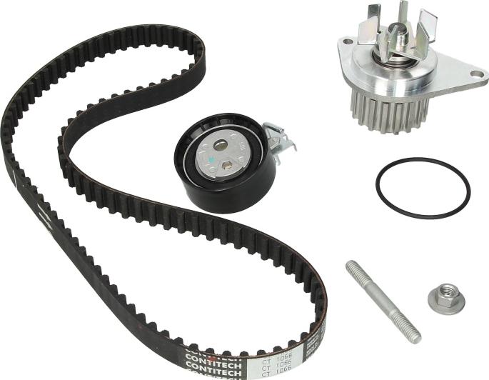 Hepu PK08461 - Водяний насос + комплект зубчатого ременя autozip.com.ua