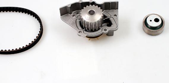 Hepu PK08363 - Водяний насос + комплект зубчатого ременя autozip.com.ua