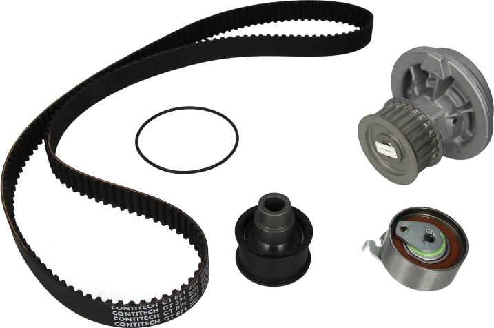 Hepu PK03160 - Водяний насос + комплект зубчатого ременя autozip.com.ua